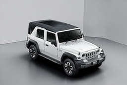 Mahindra Thar Roxx Everest White color