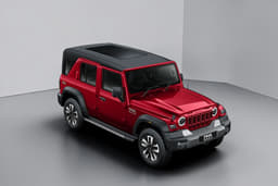 Mahindra Thar Roxx Tango Red color