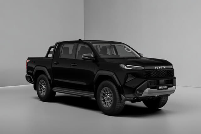 Toyota Hilux Attitude Black Color Image