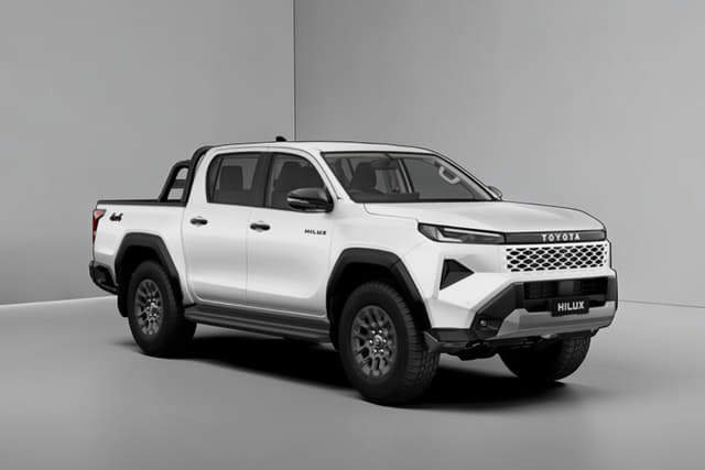 Toyota Hilux Super White Color Image