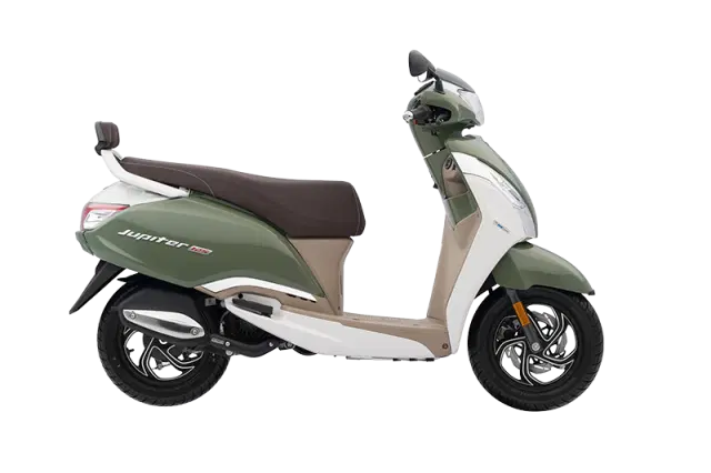 Tvs Jupiter 125 Ivory Elite Green Color Image
