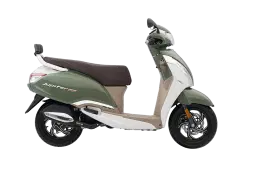 TVS Jupiter 125 Ivory Elite Green color TVS Jupiter 125 Ivory Elite Green color