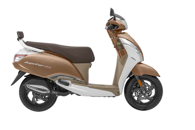 Tvs Jupiter 125 Ivory Brown Color Image