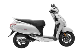 TVS Jupiter 125 White color TVS Jupiter 125 White color