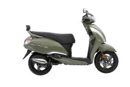 TVS Jupiter 125 Elite Green color TVS Jupiter 125 Elite Green color