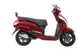 TVS Jupiter 125 Elegant Red color TVS Jupiter 125 Elegant Red color