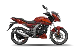 Bajaj Pulsar 125 Fury Red + Light Orange color Bajaj Pulsar 125 Fury Red + Light Orange color