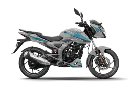 Bajaj Pulsar 125 Dark Silver + Aqua Blue color Bajaj Pulsar 125 Dark Silver + Aqua Blue color