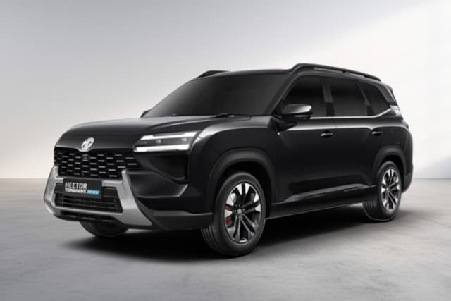 MG Hector Tomahawk PHEV Starry Black Color Image