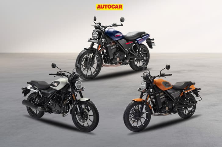 Composite image of three HD X440 variants