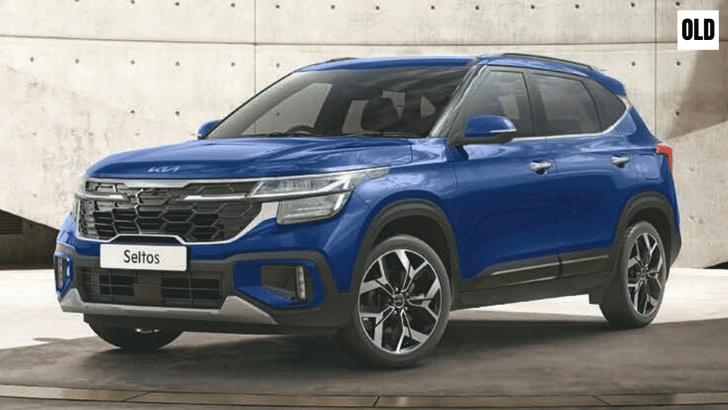 Old Kia Seltos front quarter design