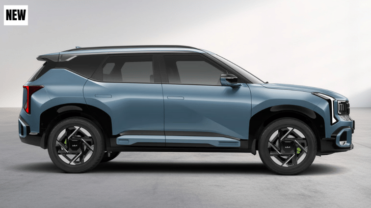 New Kia Seltos side profile design
