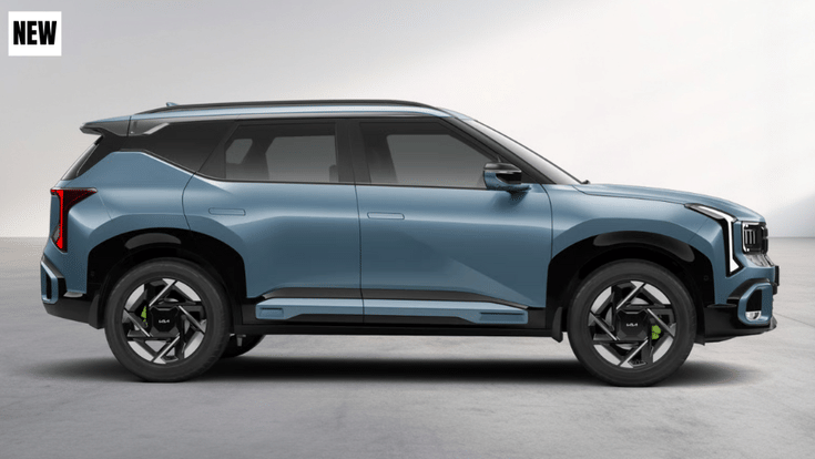 New Kia Seltos side profile design