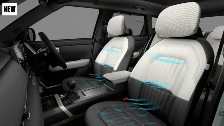 New Kia Seltos seats