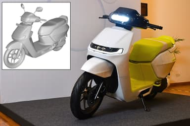 New Ather EL platform based electric scooter design patented