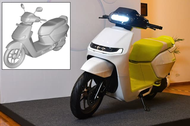 New Ather EL platform based electric scooter design patented