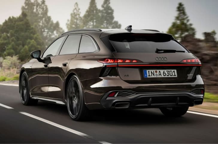 Audi A6 Avant rear