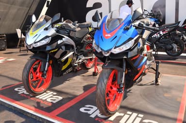 Aprilia RS 457 new colours unveiled at IBW