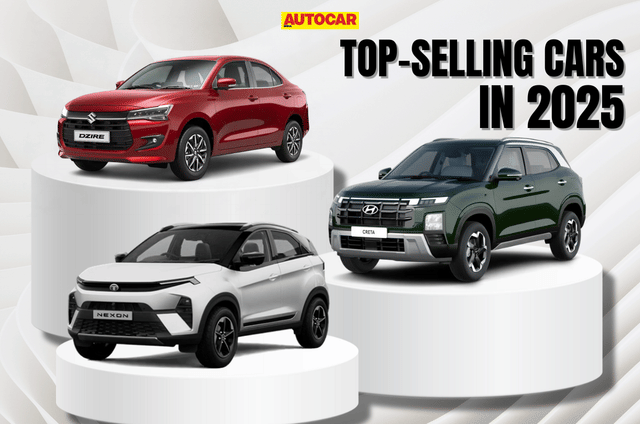 Maruti Dzire is India’s best-selling car in 2025