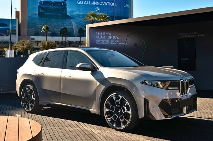 BMW iX3 at CES 2026 showcased with next-gen tech features