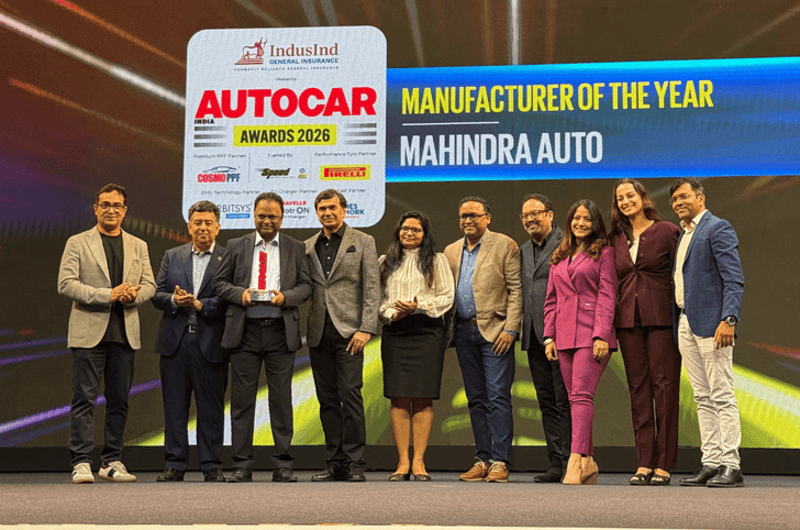 Mahindra took home the Manufacturer of the Year Award