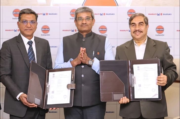 Maruti Suzuki MoU Indian Oil