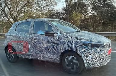 2026 Tata Tiago EV facelift spied testing