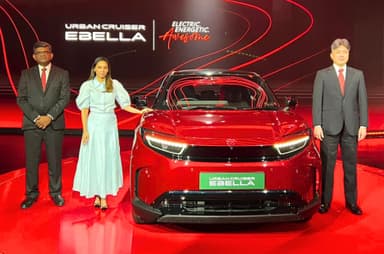 Toyota Urban Cruiser Ebella revealed in India