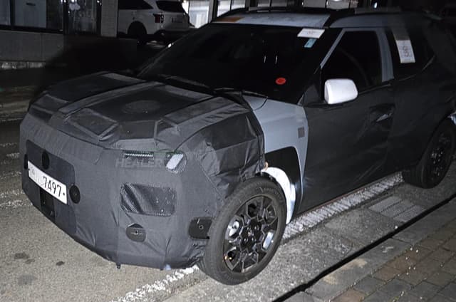 Hyundai Bayon-based compact SUV spied testing