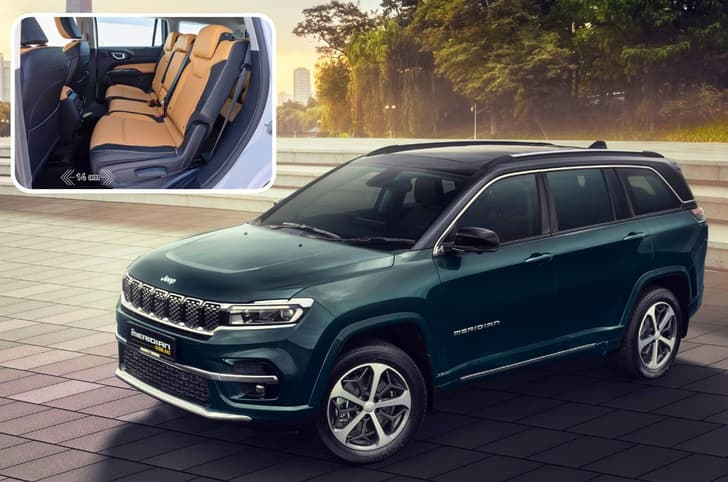 Jeep Meridian updated with sliding second row seats