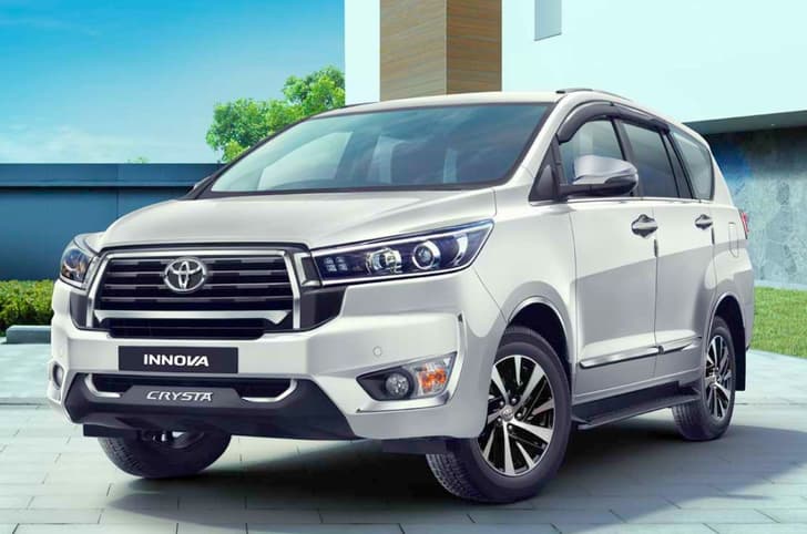 Toyota Innova Crysta prices hiked by up to Rs 26,000