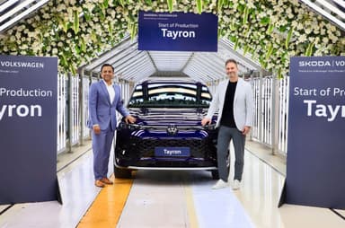 Volkswagen Tayron R-Line assembly begins in India