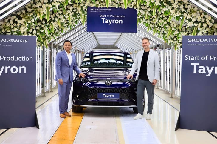 Volkswagen Tayron R-Line assembly begins in India