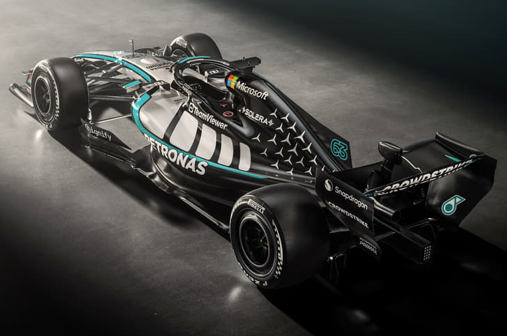 Mercedes W17 2026 F1 rear