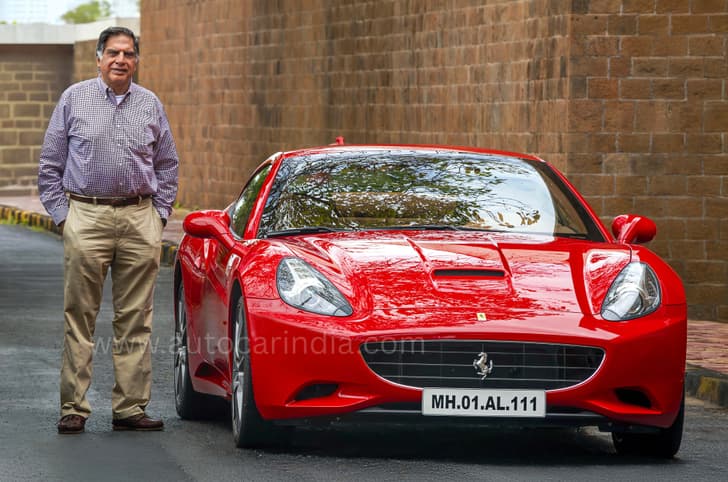 Ratan Tata's Ferrari Californa