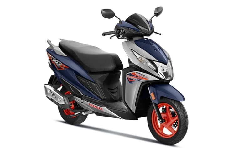 Honda Dio 125 X-edition front right side static in studio