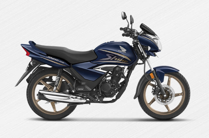 Shine 125 Limited Edition studio image, side profile