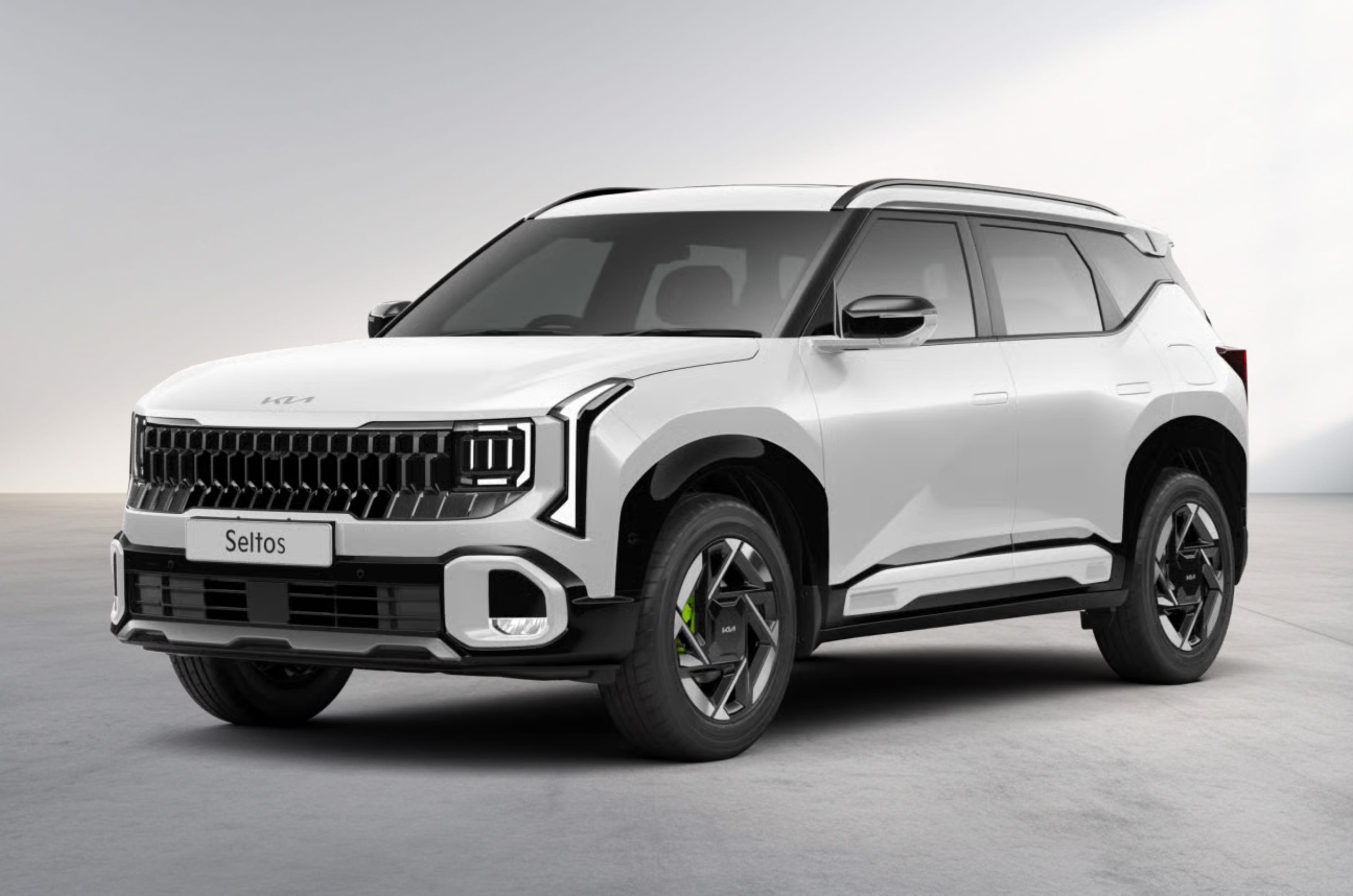 2026 Kia Seltos Glacier White Pearl colour