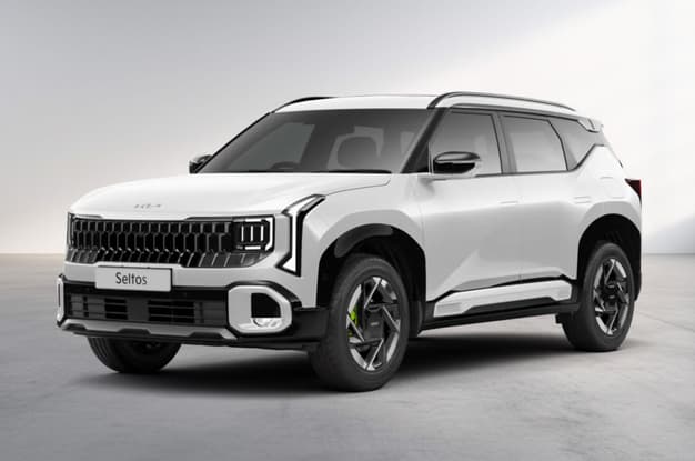 2026 Kia Seltos Glacier White Pearl colour 2026 Kia Seltos Glacier White Pearl colour