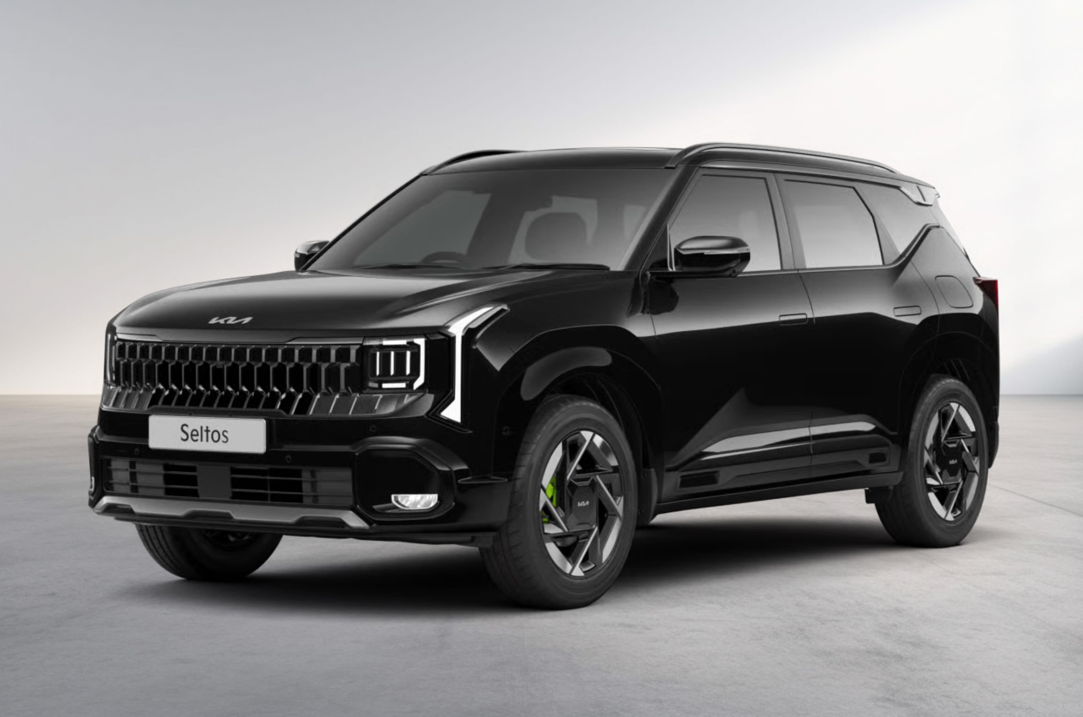 2026 Kia Seltos Aurora Black Pearl colour