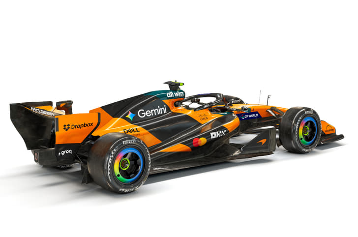 McLaren MCL40 2026 F1 rear