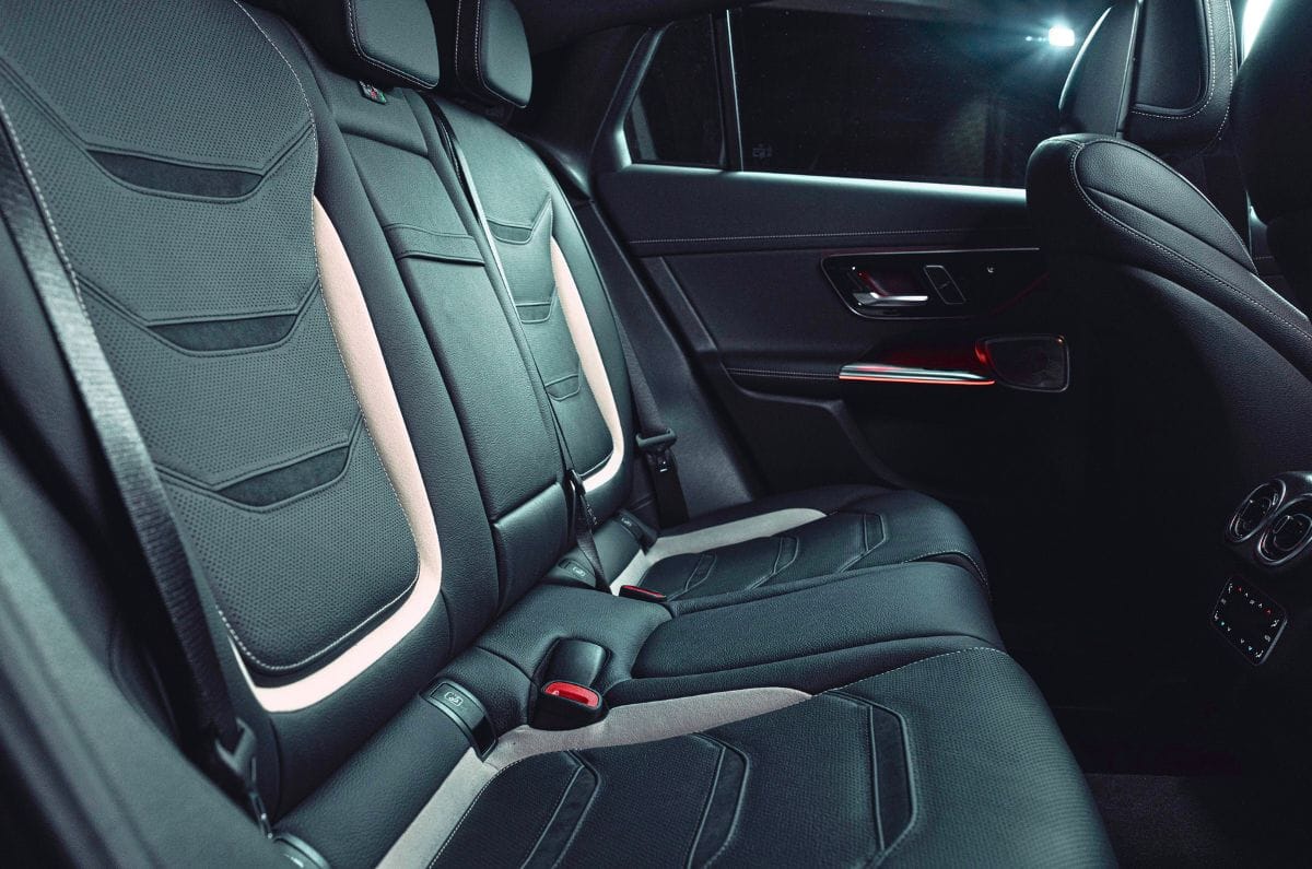 Mercedes-AMG GLC 53 rear seats