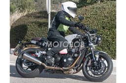 Next-generation Triumph Speed Twin 1200 seen testing