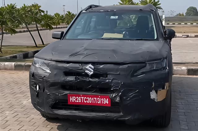 New 6-speed MT gearbox spied on Maruti Brezza facelift 