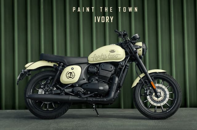 Jawa 42 Ivory colour launched at Rs 1.85 lakh