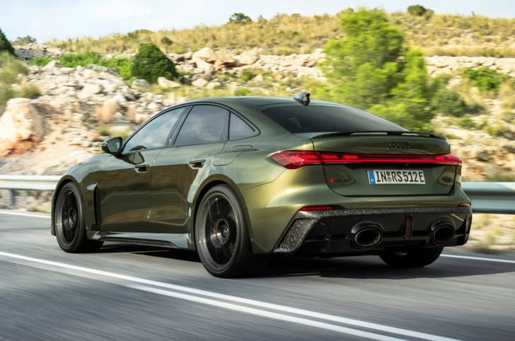Audi RS5 rear quarter Audi RS5 rear quarter