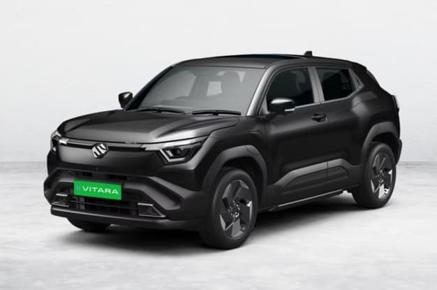 Maruti e Vitara Bluish Black colour Maruti e Vitara Bluish Black colour