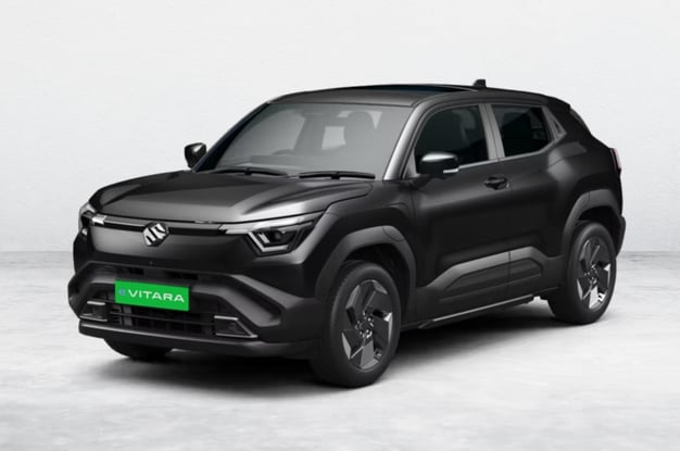 Maruti e Vitara Bluish Black colour Maruti e Vitara Bluish Black colour