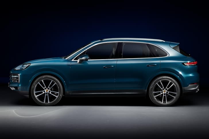 porsche k1 suv ev plans cancelled porsche cayenne side