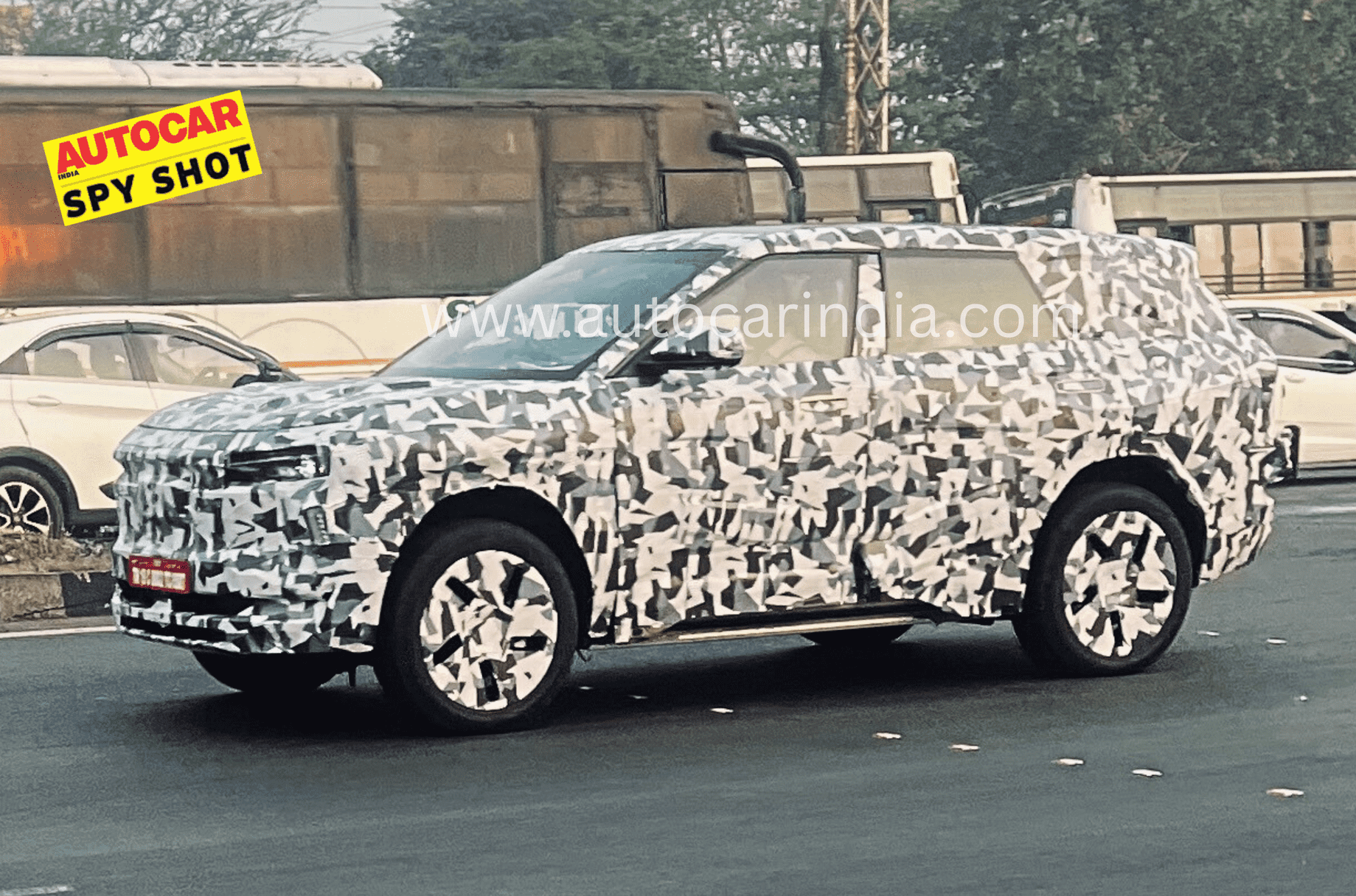 Mahindra BE.07 spied testing for the first time - Introduction | Autocar India